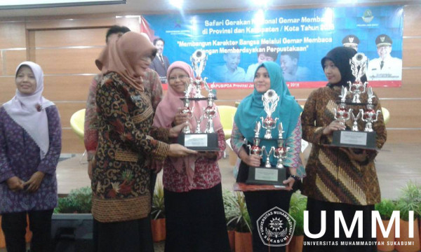Kepala Perpustakaan UMMI Raih Juara 3 Lomba Pustakawan Berprestasi Tingkat Provinsi Jawa Barat