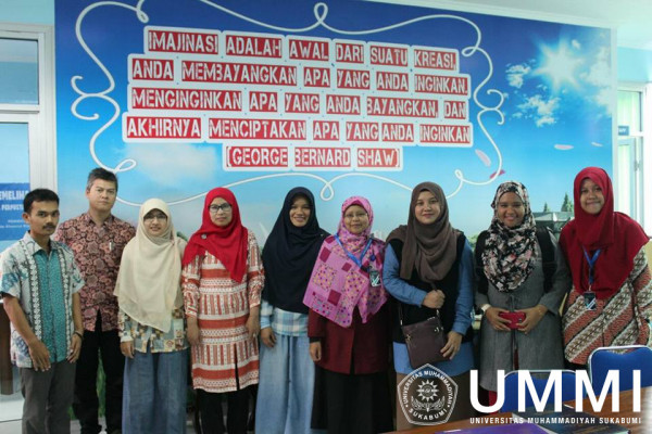 Dosen Kolej Universiti Islam Antarabangsa Selangor Malaysia, Kunjungi Perpustakaan UMMI