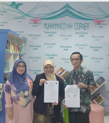 Kerjasama Perpustakaan UMMI dengan Dinas Arsip dan Perpustakaan Kabupaten Sukabumi