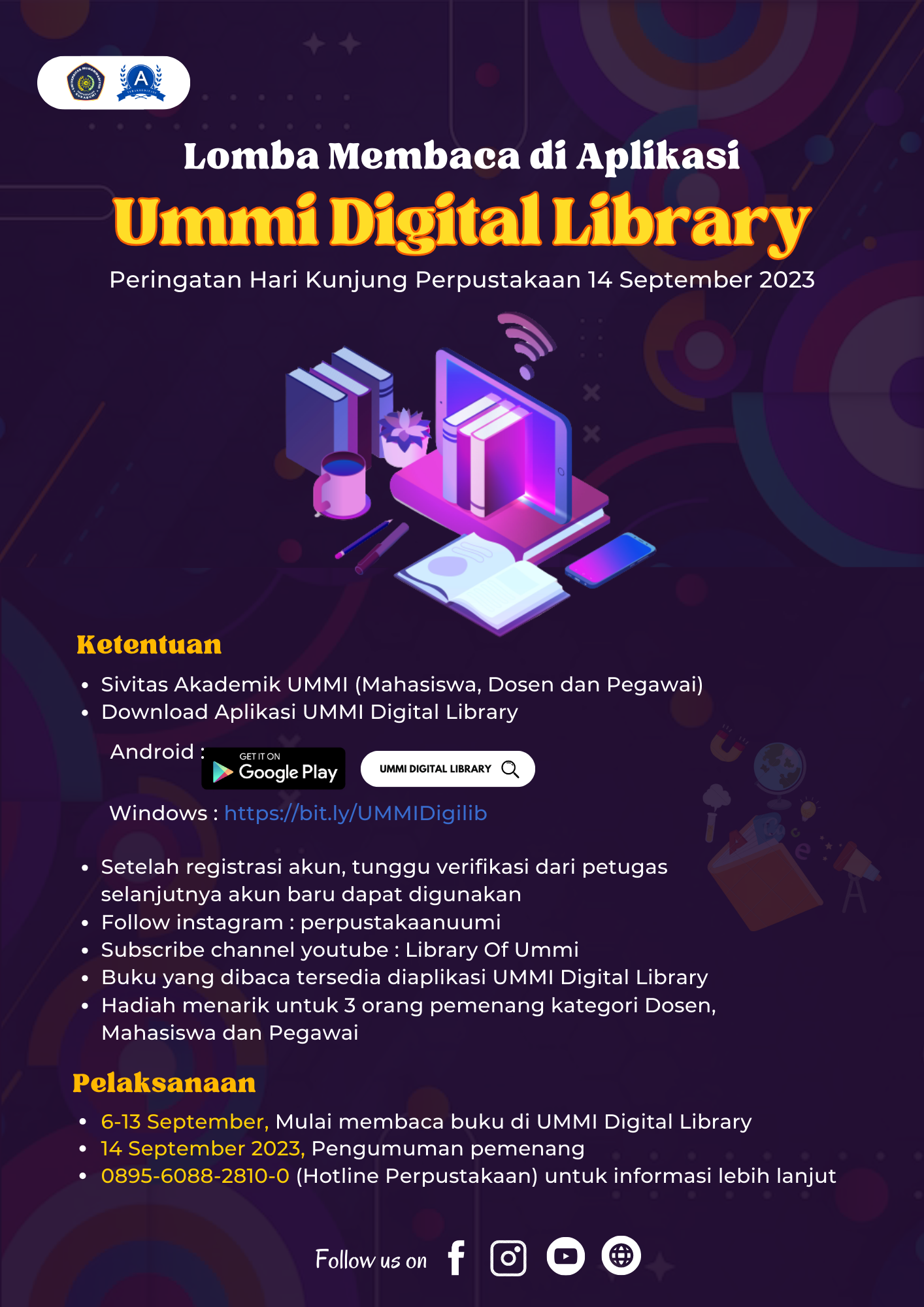 Lomba Membaca Diaplikasi UMMI Digital Library