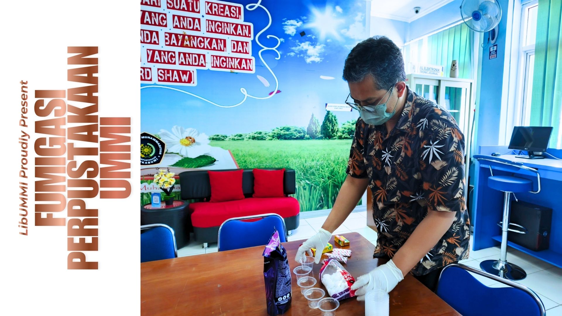 Perpustakaan UMMI Lakukan Fumigasi 2026 untuk Lindungi Koleksi dari Serangga dan Jamur