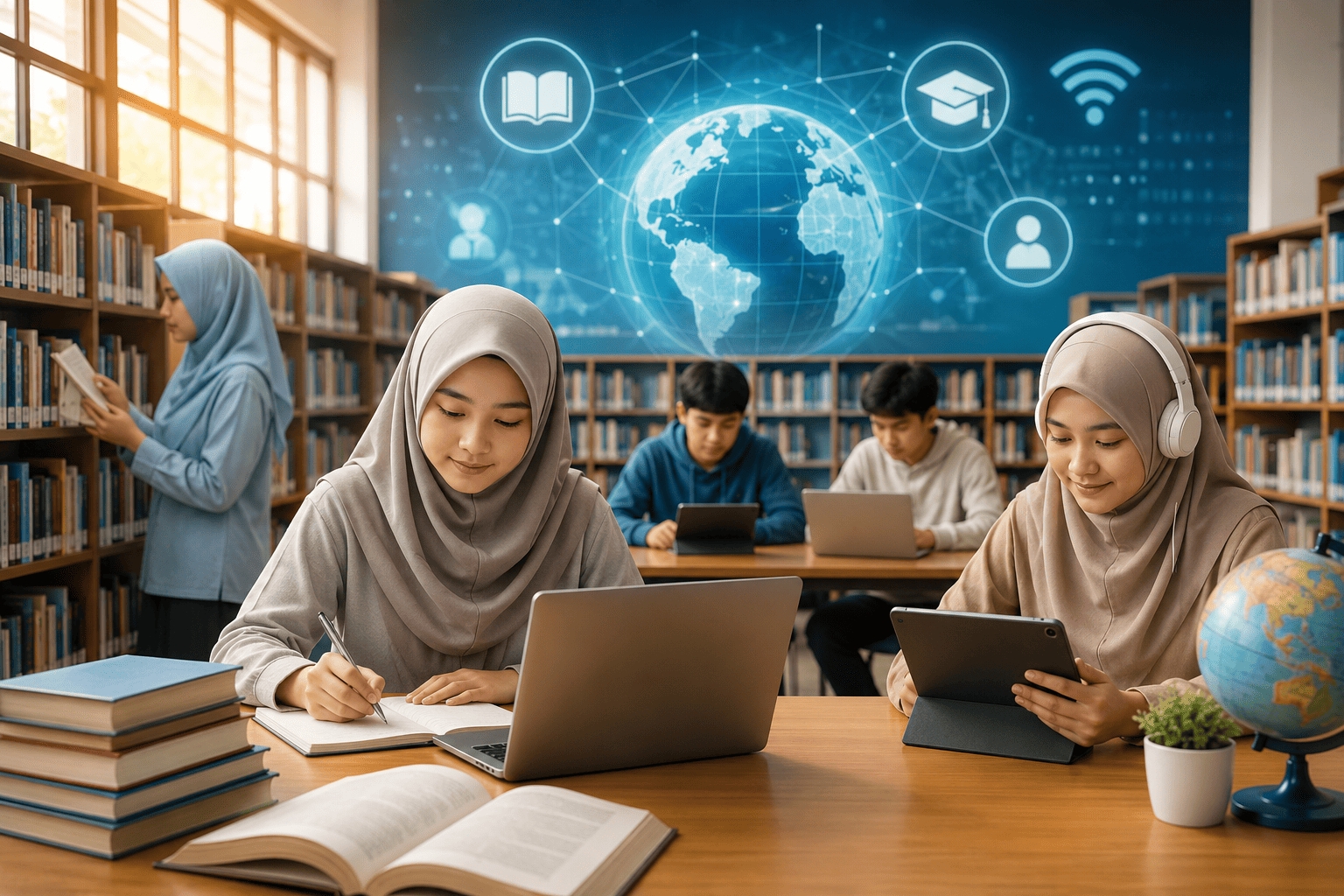 Perpustakaan dan Pendidikan: Membangun Generasi Berilmu di Era Digital