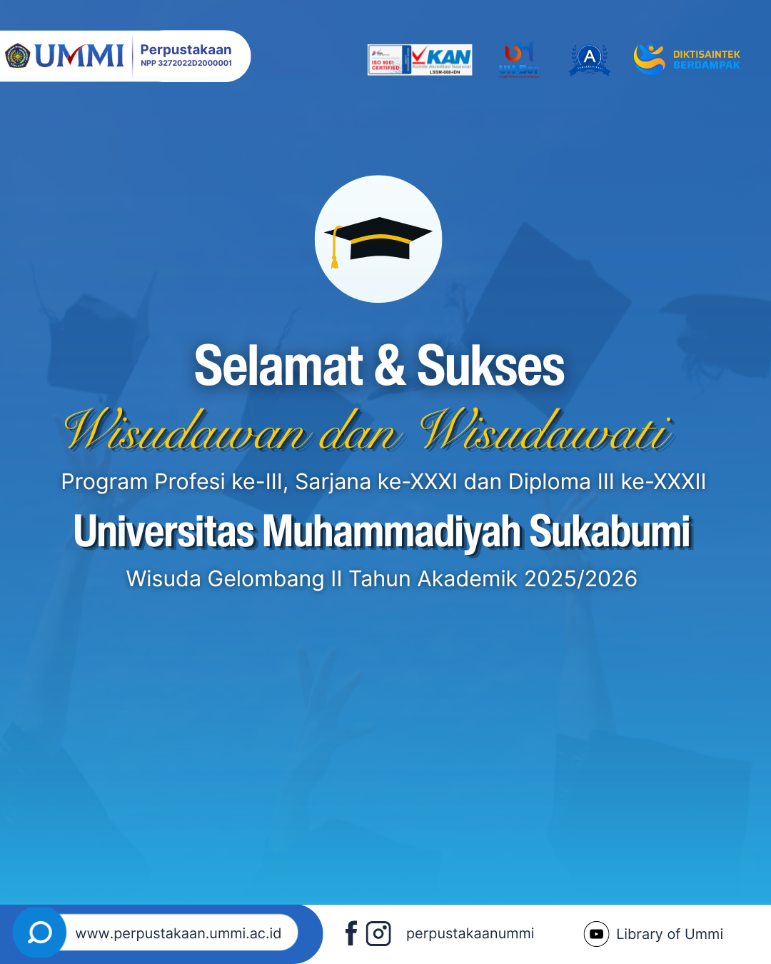Selamat WIsudawan Wisudawati UMMI Gelombang 2